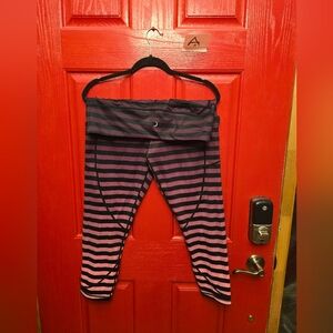 ZYIA Ombre Leggings in Pink and Black